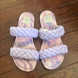 DV Dolce Vita Purple Braided Sandals
